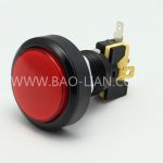 4603 Round Illuminated Black Body Push Button Color inner w/lamp