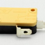 Yellow Two Terminal Microswitch (without lever)